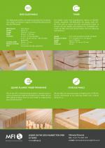 Solid wood panel Continuous |  Large panels | MFI